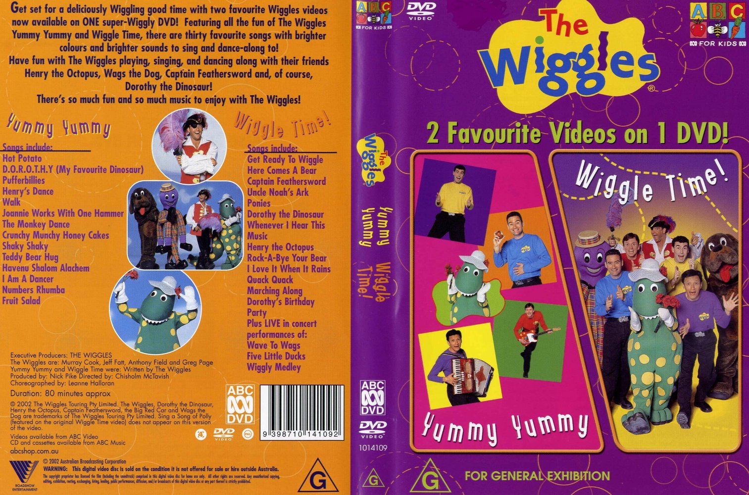 The wiggles yummy yummy 1998.